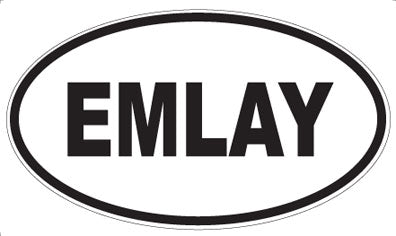 EMLAY - Oval Magnet