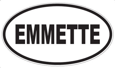 EMMETTE - Oval Magnet