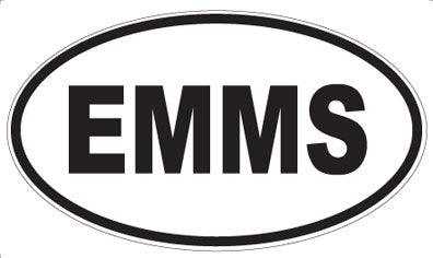 EMMS - Oval Magnet