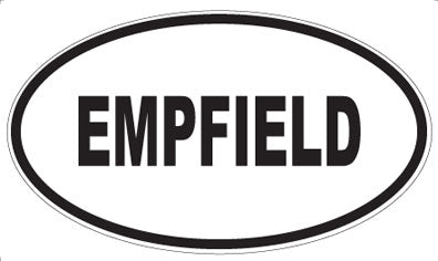 EMPFIELD - Oval Sticker