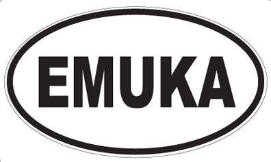 EMUKA - Oval Magnet