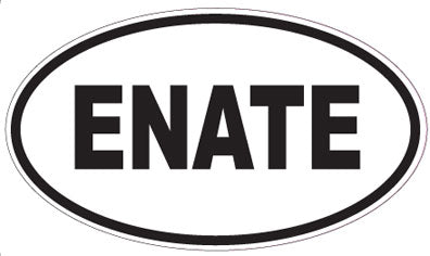ENATE - Oval Magnet