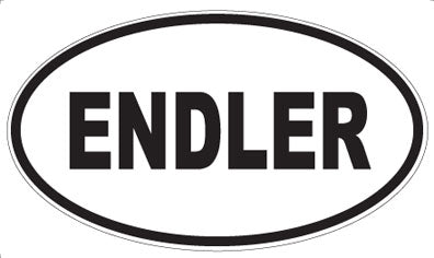 ENDLER - Oval Magnet