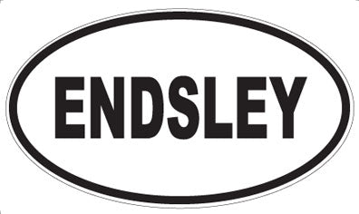 ENDSLEY - Oval Magnet