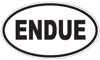ENDUE - Oval Magnet
