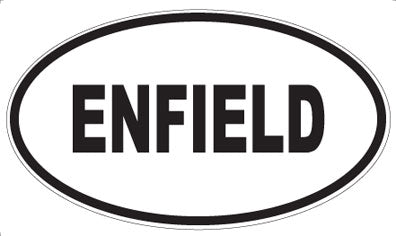 ENFIELD - Oval Magnet
