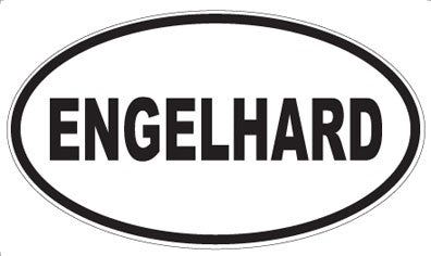ENGELHARD - Oval Sticker