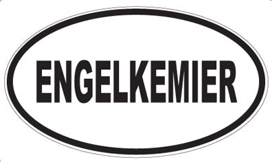 ENGELKEMIER - Oval Magnet