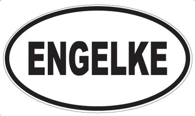 ENGELKE - Oval Magnet