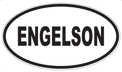 ENGELSON - Oval Magnet