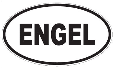 ENGEL - Oval Magnet