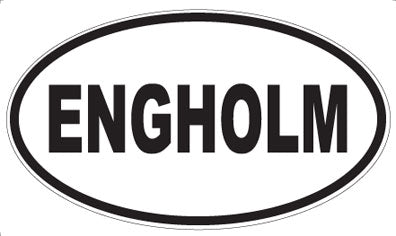 ENGHOLM - Oval Magnet