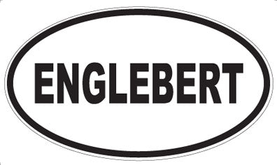 ENGLEBERT - Oval Magnet
