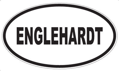 ENGLEHARDT - Oval Sticker