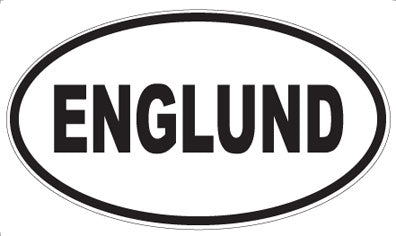 ENGLUND - Oval Sticker