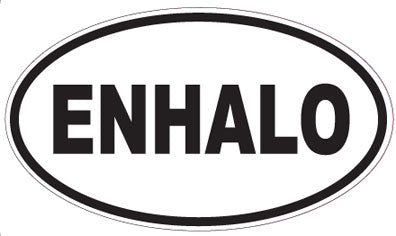 ENHALO - Oval Sticker