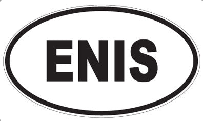 ENIS - Oval Magnet