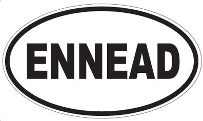 ENNEAD - Oval Sticker