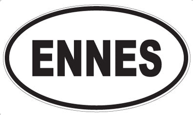 ENNES - Oval Magnet