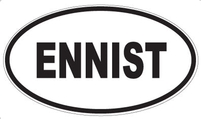 ENNIST - Oval Magnet