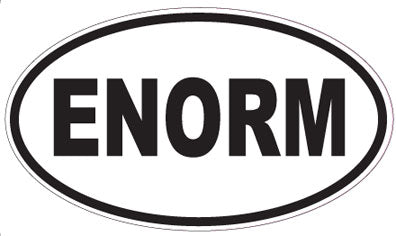 ENORM - Oval Magnet