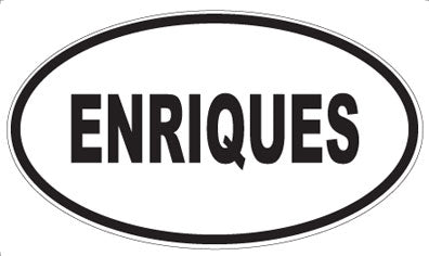 ENRIQUES - Oval Magnet