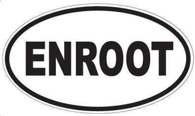 ENROOT - Oval Sticker