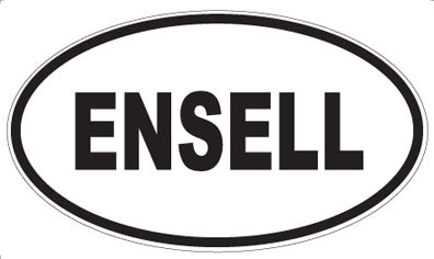 ENSELL - Oval Magnet