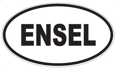 ENSEL - Oval Magnet