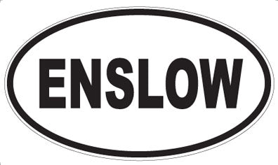 ENSLOW - Oval Magnet