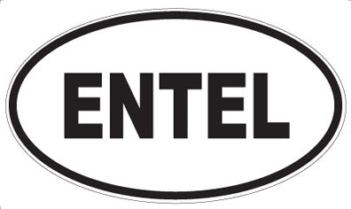 ENTEL - Oval Sticker