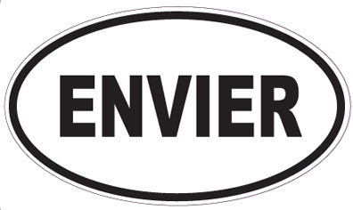 ENVIER - Oval Sticker