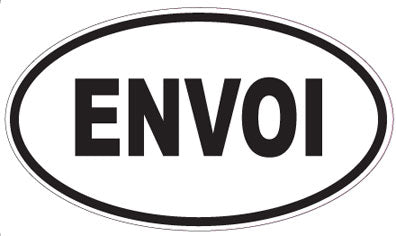 ENVOI - Oval Sticker