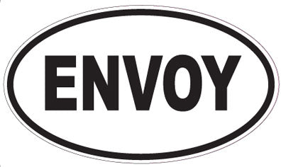 ENVOY - Oval Sticker