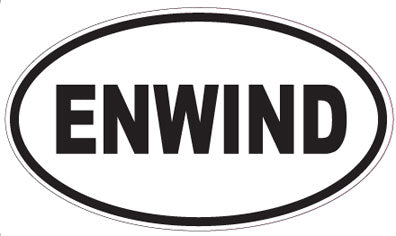 ENWIND - Oval Sticker