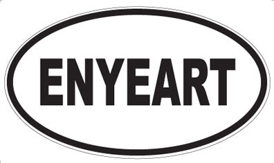 ENYEART - Oval Sticker