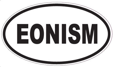 EONISM - Oval Sticker
