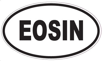 EOSIN - Oval Sticker