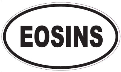 EOSINS - Oval Sticker