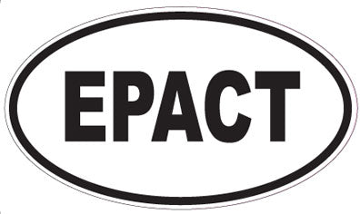 EPACT - Oval Magnet