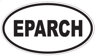 EPARCH - Oval Sticker