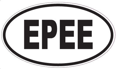 EPEE - Oval Sticker