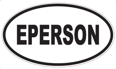 EPERSON - Oval Magnet