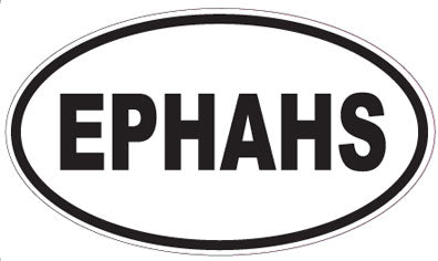 EPHAHS - Oval Sticker