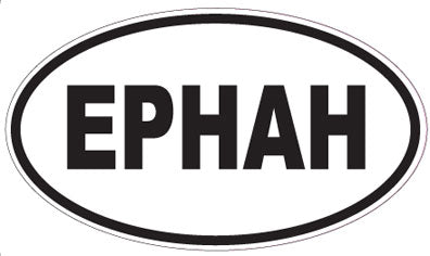 EPHAH - Oval Magnet