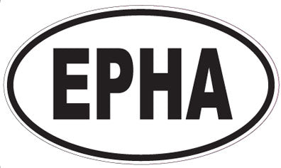EPHA - Oval Sticker