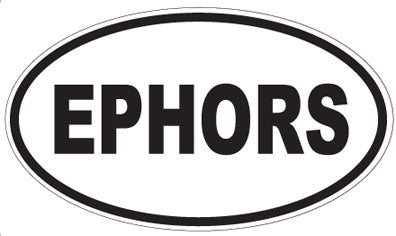 EPHORS - Oval Sticker