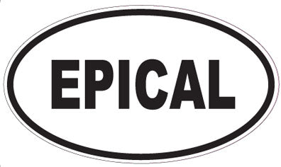 EPICAL - Oval Sticker
