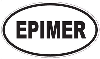 EPIMER - Oval Sticker