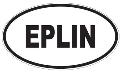 EPLIN - Oval Sticker